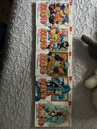 Naruto tomos 1-6 falta el 5