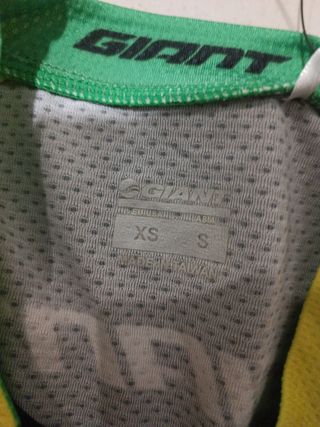camisa XS ciclismo