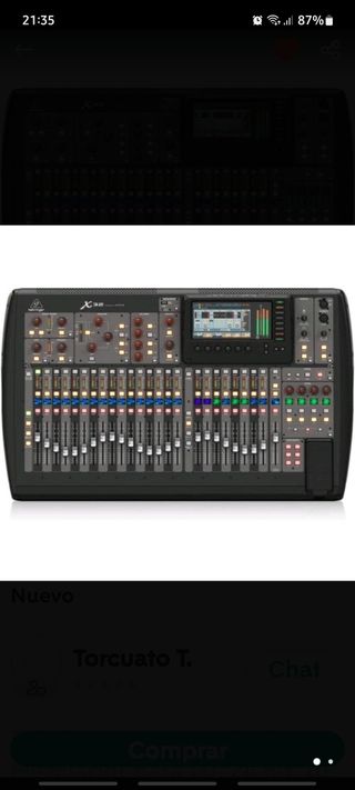 alquiler behringer X32