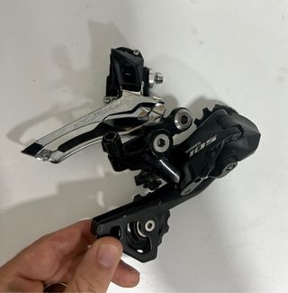 Cambio y desviador shimano 105
