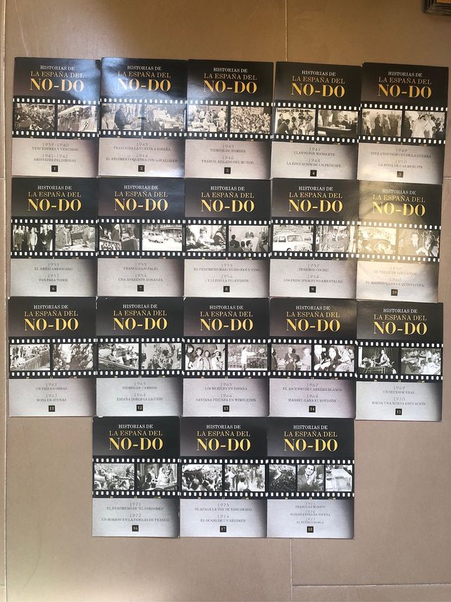 Colección dvd historias de la España del nodo