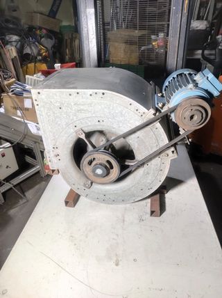 Extractor ventilación barbacoas humos