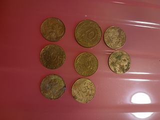 Coleccion de monedas antiguas Francesas