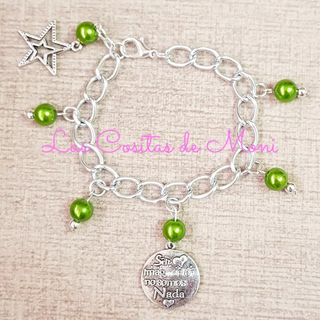 Pulsera bolas verdes OFERTA
