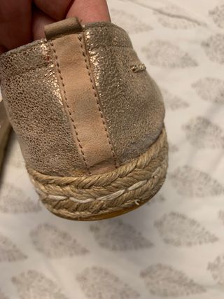 Zapatillas Geox rosa brillante esparto