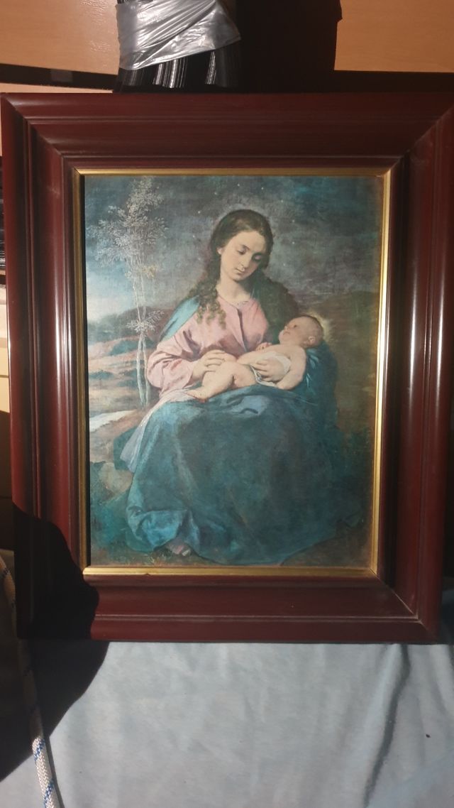 Cuadro de la Virgen y el Niño