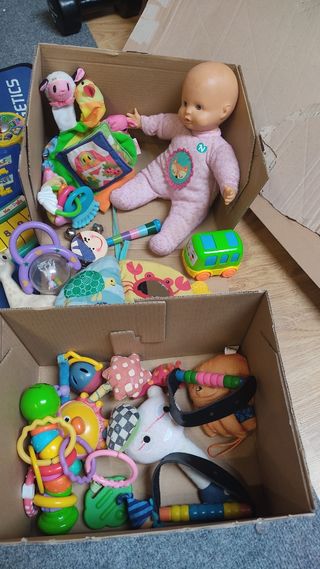 lote juguetes bebe