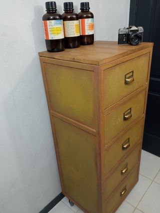 Mueble cajonera industrial