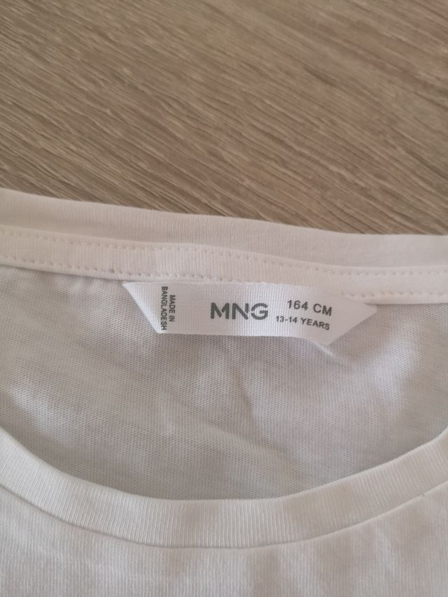 camiseta de manga corta Mango talla 13