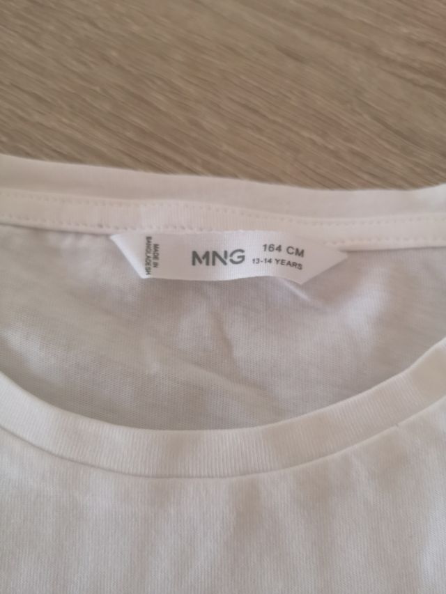 camiseta de manga corta Mango talla 13