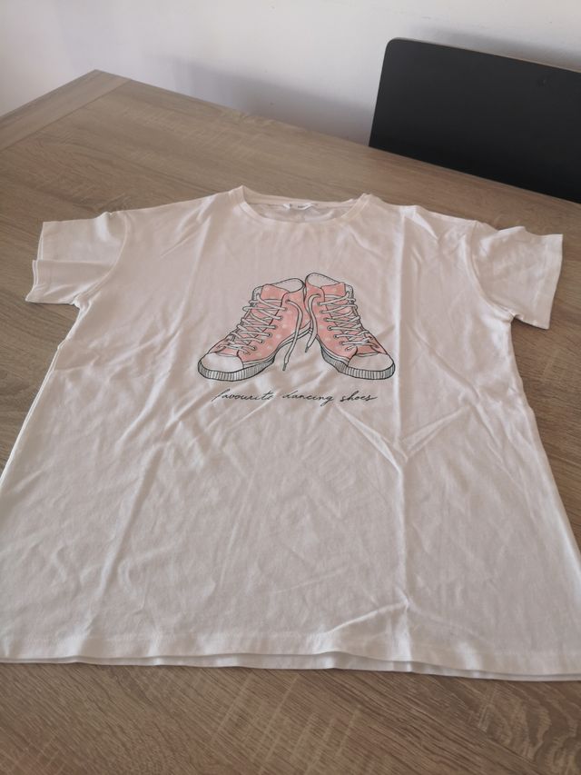 camiseta de manga corta Mango talla 13