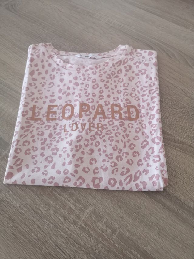 camiseta de manga corta Mango talla 13