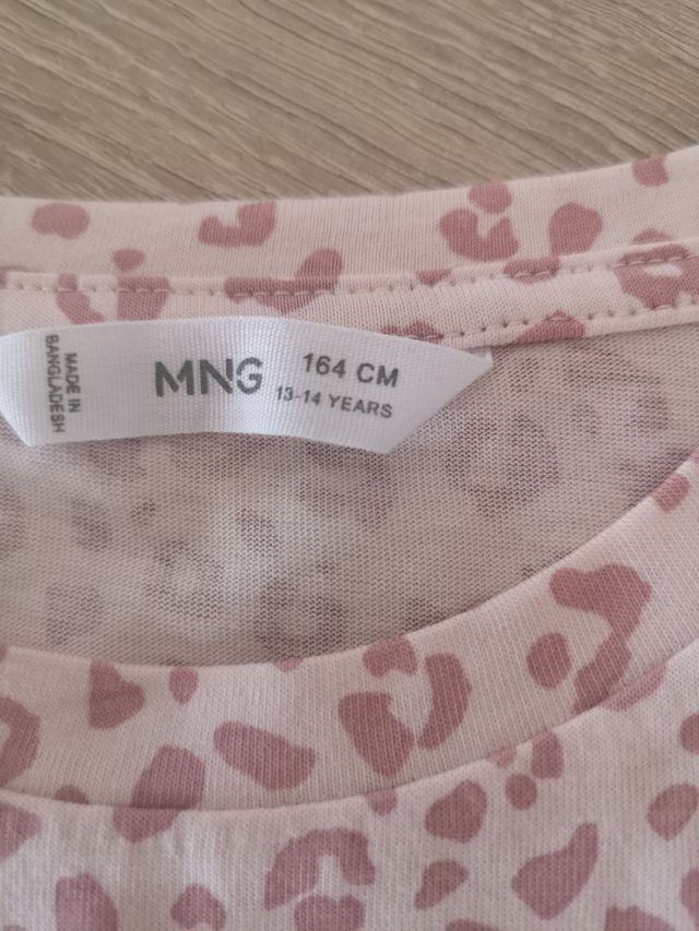 camiseta de manga corta Mango talla 13