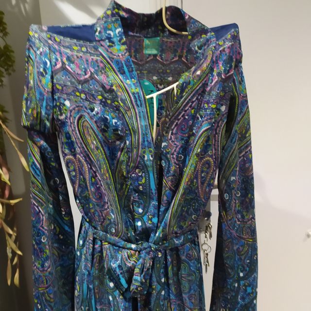 Chaqueta seda de verano. larga