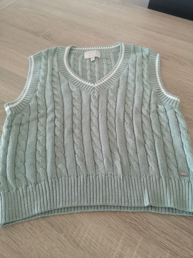 chaleco de punto Pull&Bear talla S