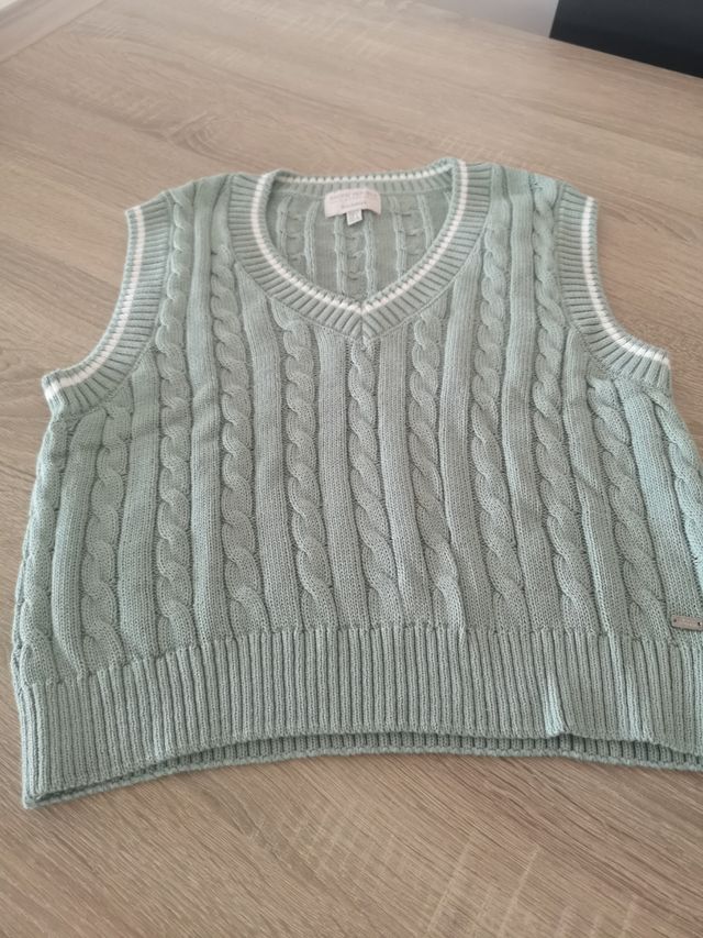 chaleco de punto Pull&Bear talla S