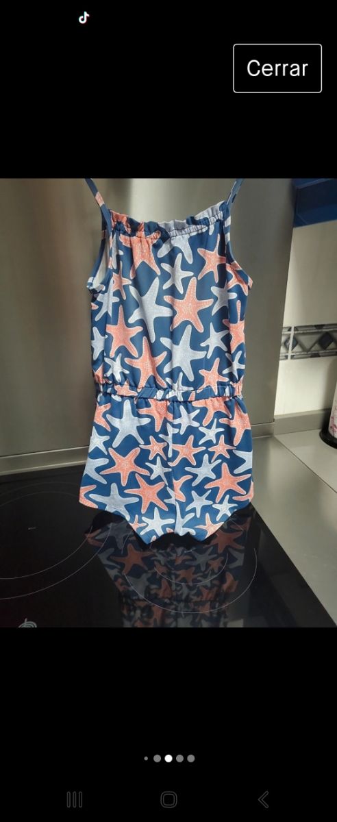 Mono playero niña 7 años del corte ingles