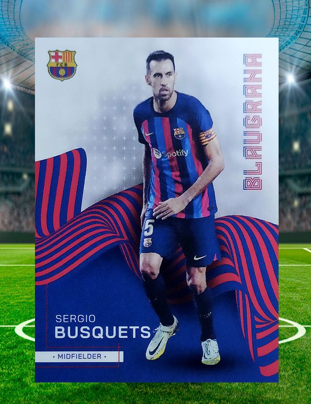 VARIOS Topps FC BARCELONA Official Team Set 22/23