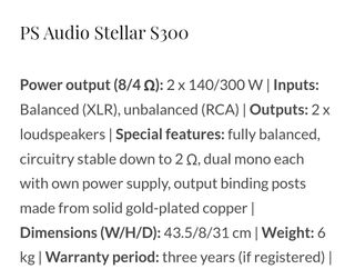 OFERTON ♠️ HI-END PS AUDIO Stellar Equipo 600w DAC