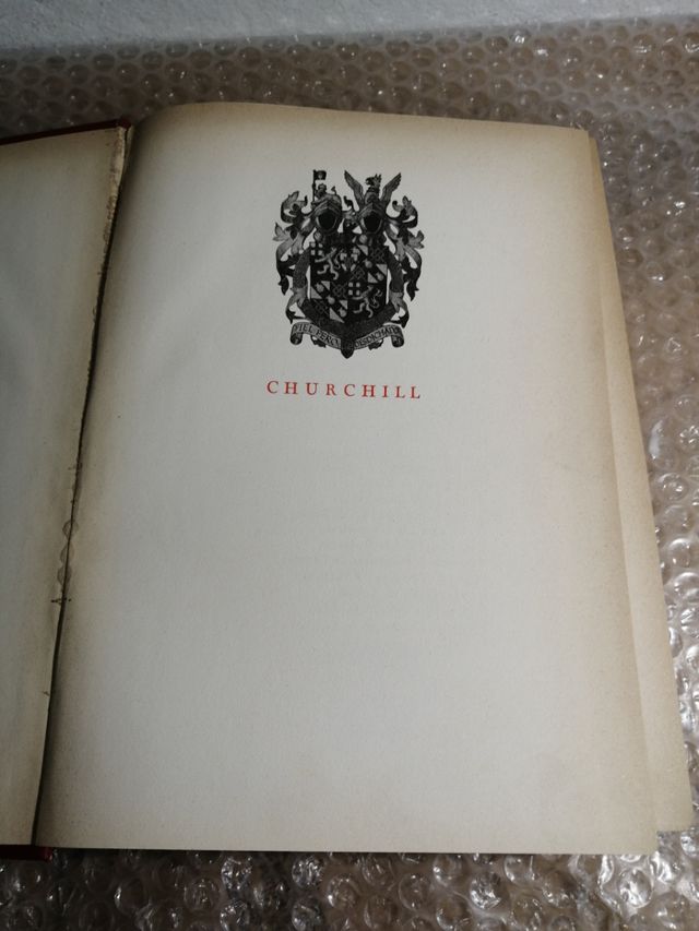 Churchill Biografia 1958 Vintage
