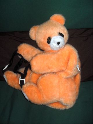 Peluche Orso Zainetto anni 80