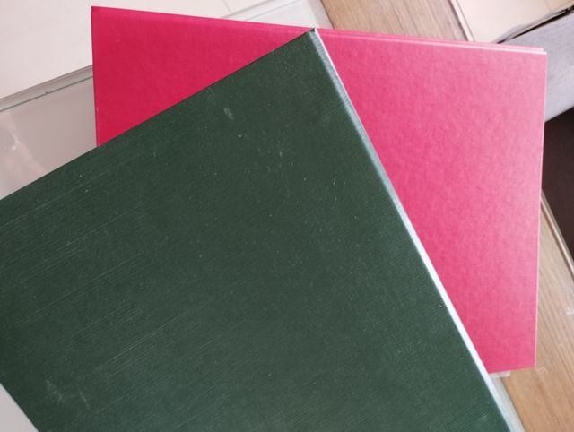 LOTE DE 6 CARPETAS ARCHIVADORAS DE 4 ANILLAS