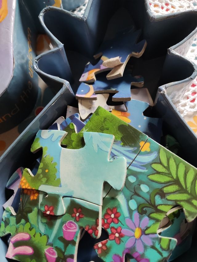 Puzzle unicornio 36 piezas grandes