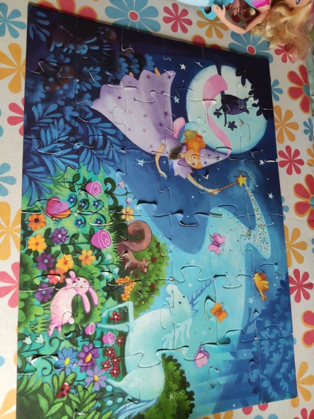 Puzzle unicornio 36 piezas grandes