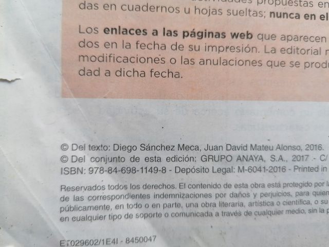 Libro Filosofía 4 ESO Anaya