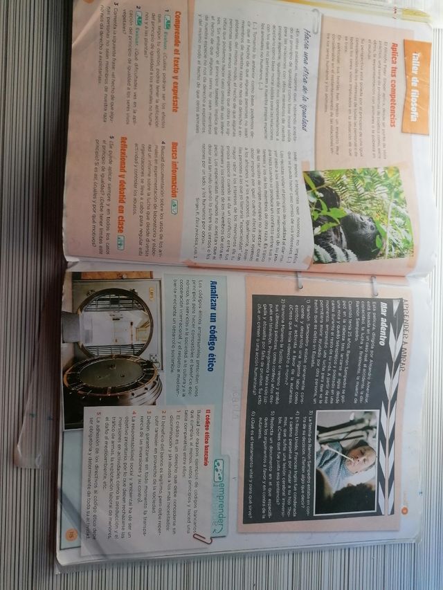 Libro Filosofía 4 ESO Anaya