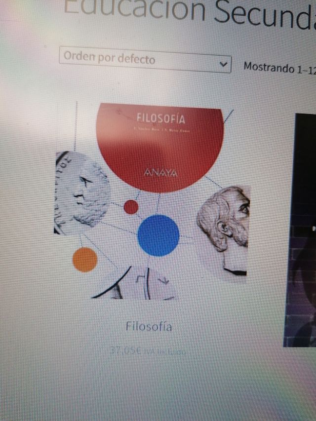Libro Filosofía 4 ESO Anaya