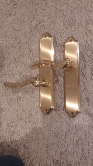 Manillas pomos laton puertas