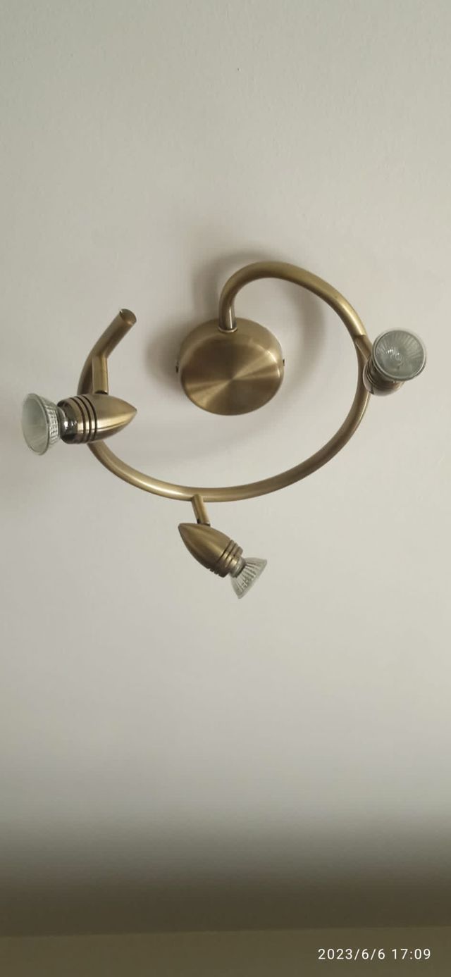 Luz de techo halogena