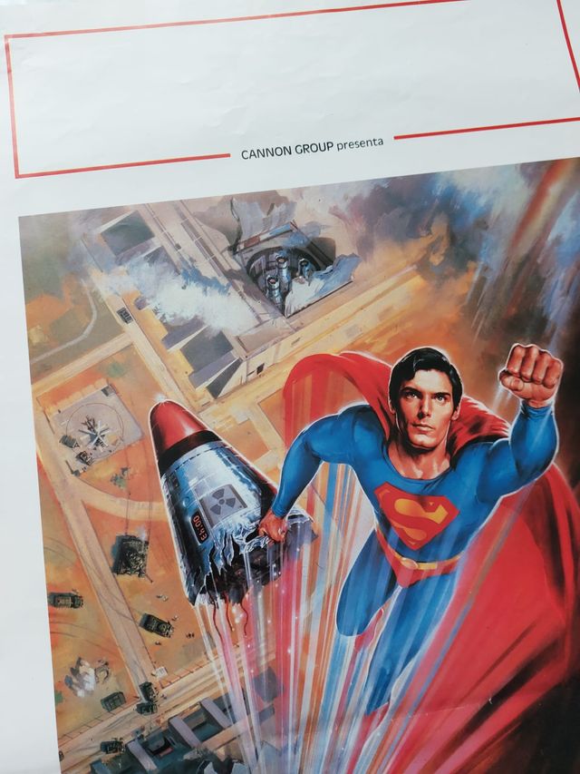 Locandina cinema Film - Superman IV