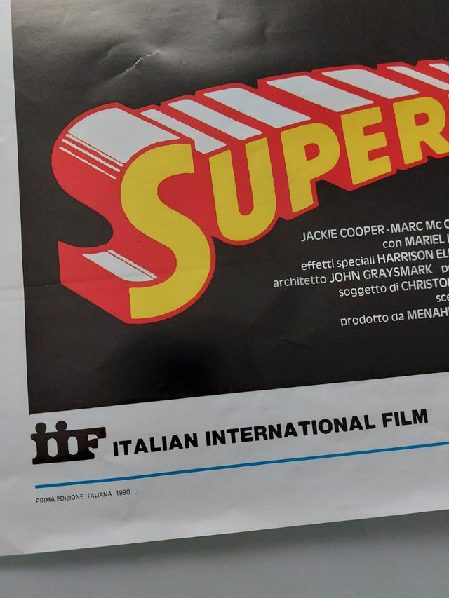 Locandina cinema Film - Superman IV