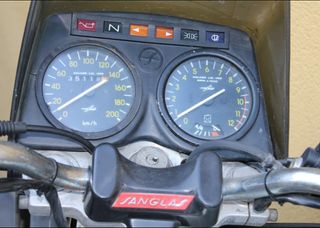 moto clasica sanglas unica