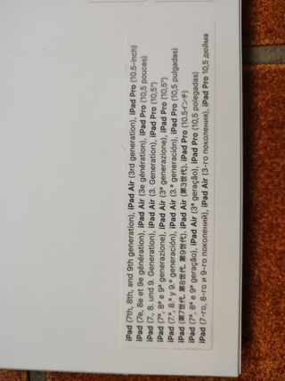 Funda iPad 10.2 pulgadas SIN ABRIR.