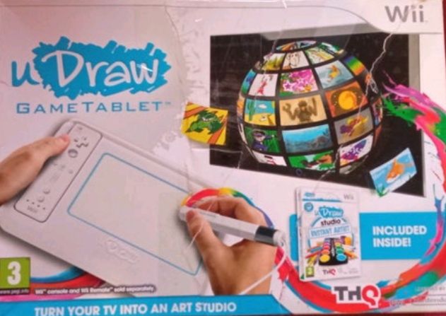 Tableta Udraw + Juego Udraw Studio