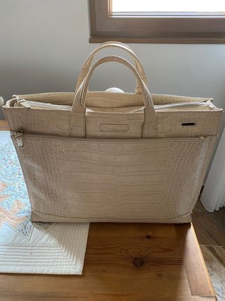Cartera de piel porta-documentos Piquadro.