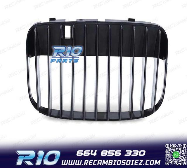 PARRILLA SEAT LEON 1M TOLEDO 1M 9906 COLOR NEGRO de segunda mano por