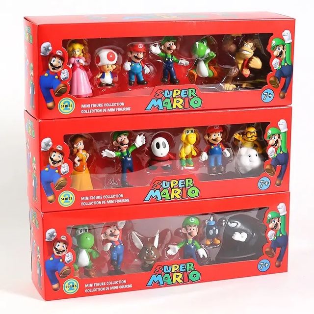 Figuras Súper Mario 