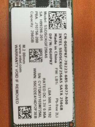 Disco duro SsD 256gb