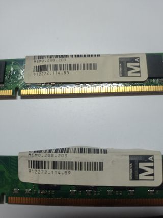 Tarjetas RAM 2 GB
