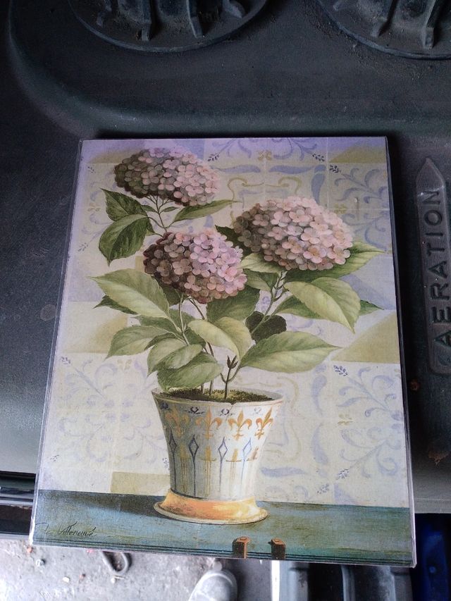 cuadro de baño nuevo