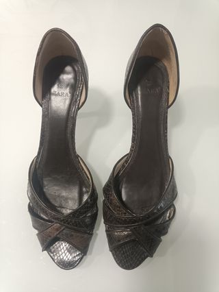 Sandalias de piel de Zara talla 38