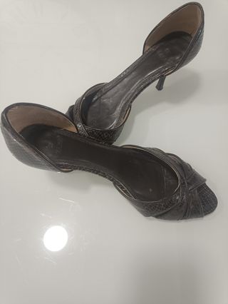Sandalias de piel de Zara talla 38
