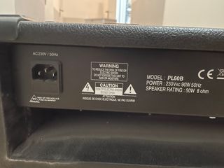 Amplificador bajo 50w
