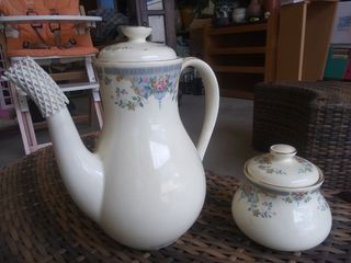 cafetera y azucarero coleccion Juliet