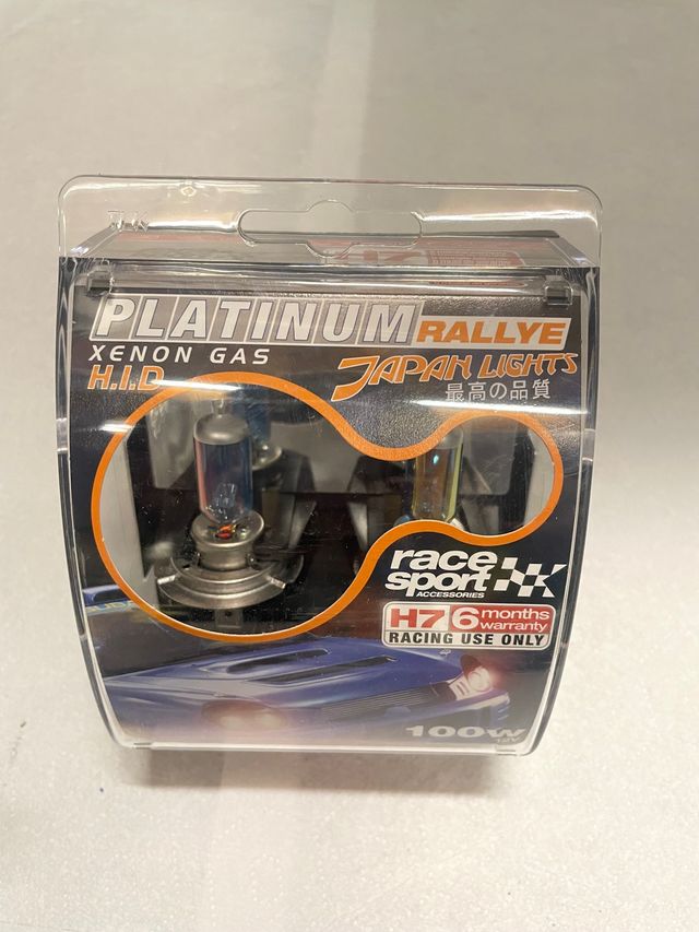 Lamparas H7 Platinum Race Sport 100w