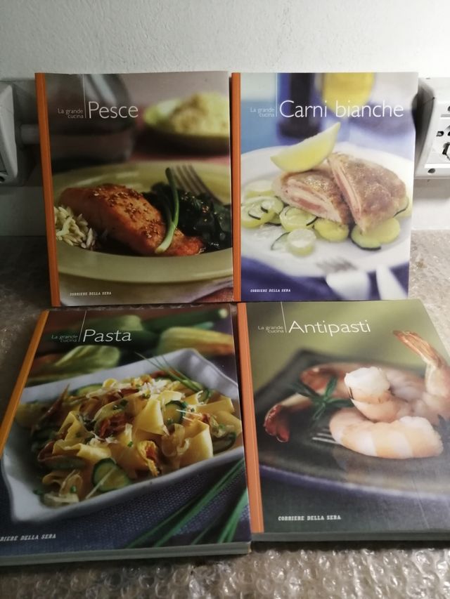 La Grande Cucina Corriere della Sera 4 Libri